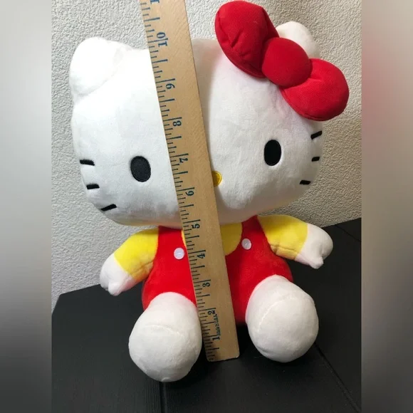 Hello Kitty Stuffed Animal - Red, White, and Yellow - Picture 5 of 5